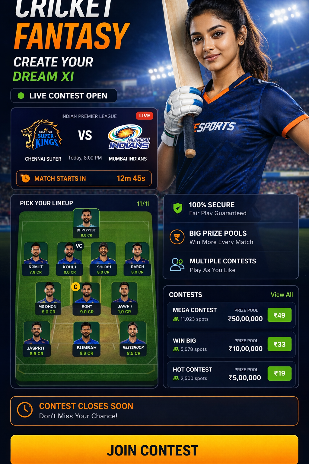 ballebaazi matchday team picks