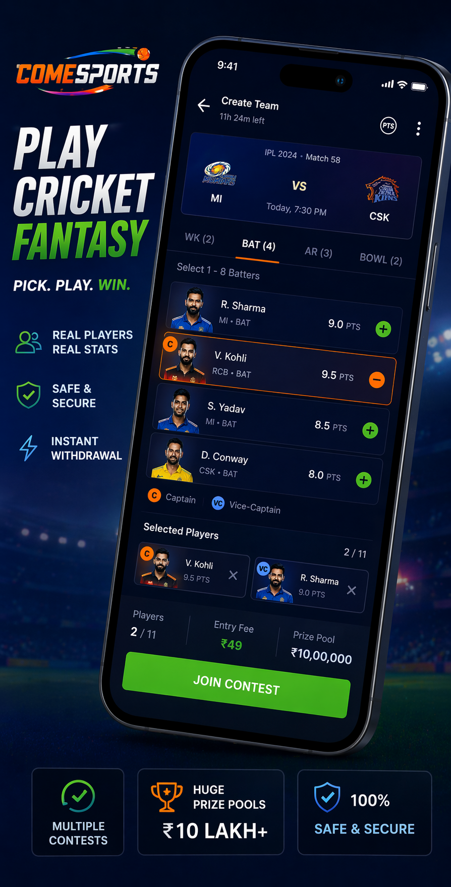 ballebaazi cricket lineup planning